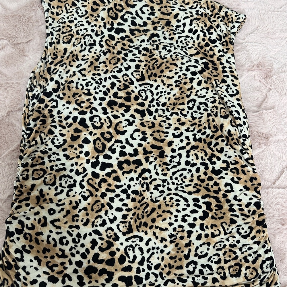 Maurices Leopard Print Sleeveless Top